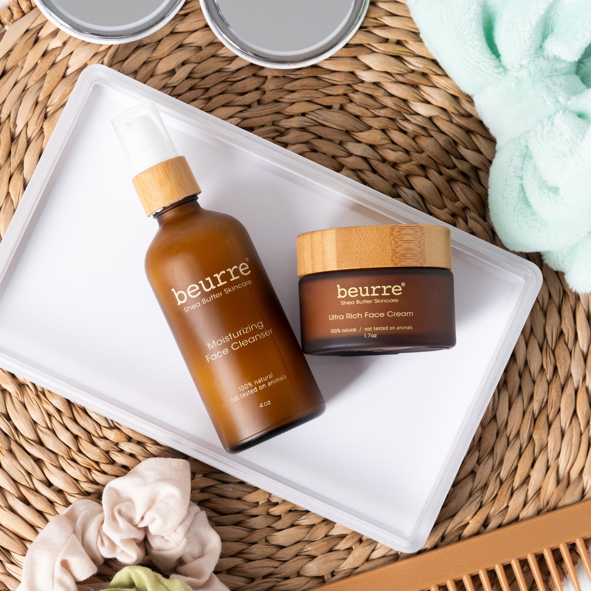 Beurre Face Cream + Cleanser Duo - Le Beurre Shop